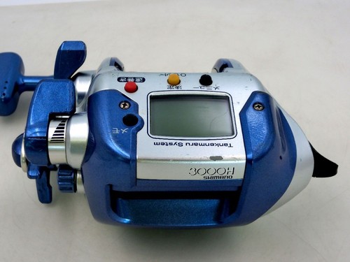 Shimano Dendou-Maru 3000H Eléctrico Carrete de Pesca Con Inglés Manual Muy Bueno - Imagen 18 de 22