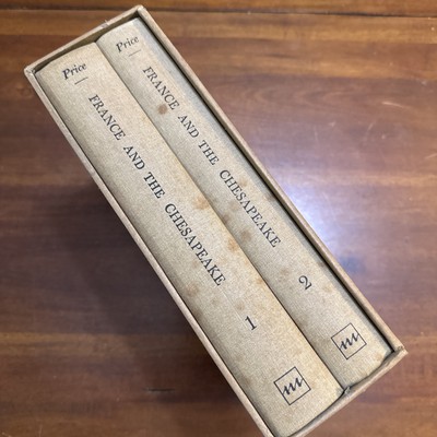 France and the Chesapeake: A History of the French Tobacco Monopoly 2 Vol HC 1st