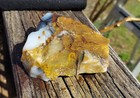 Blue Ice Polka dot Agate Rough — photo 2