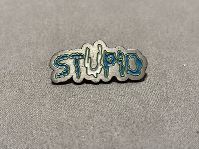 Stupid Viere Nova Blue Green Silver Ustupid Hat Pin Glow In Dark Rick And Morty
