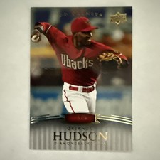 2008 UD Premier Orlando Hudson #70 Silver Parallel /5