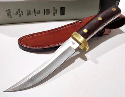 Schrade Old Timer 160OT Mountain Lion Skinning Hunting Knife