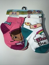 Disney Junior Doc McStuffins Socks Size 4-7 10 Pair In Pack 2 Pack 20 Pairs 