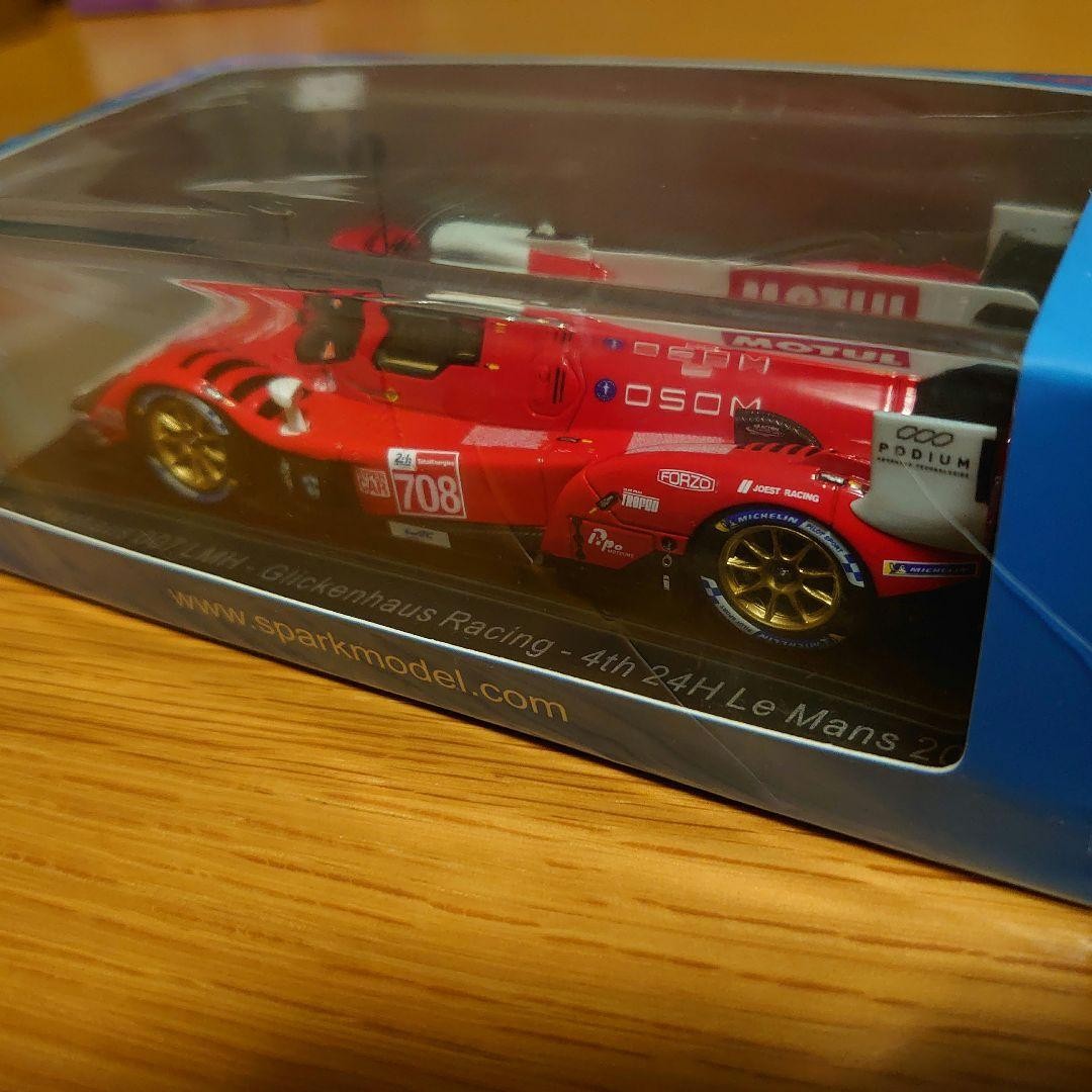 ミニカー Spark 1/43 Glickenhaus 007 LMH Glickenhouse 2022 007 LMH in 1/43 scale by Spark. - YouTube