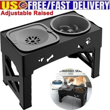 3-in-1 Elevated Pet Dog Bowls Slow, Adjustable Raised Dog Bowl,Food Water Bowls