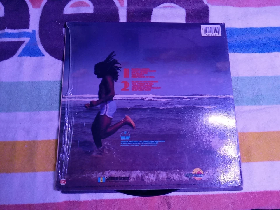 Eddy Grant - Killer On The Rampage LP Vinyl Record 1982  Foto 2 de 4