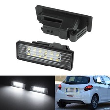 2x LED License Number Plate Light For Opel Vauxhall Cosa F Mokka Peugeot 208 19+