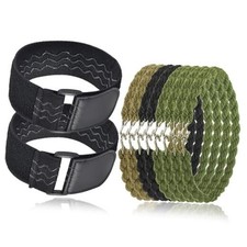 10PCS Boot Blousers Military, 2PC-Upgraded Boot Blousing Straps Nylon Widen 