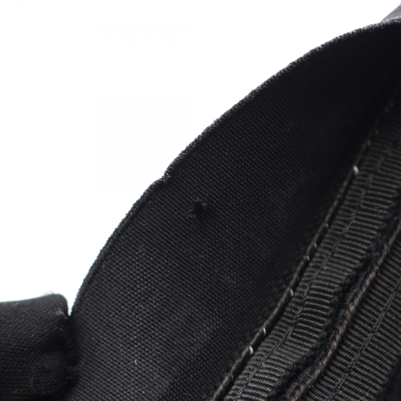 CHANEL Cocomark Hat Fabric Black/White thumbnail 6