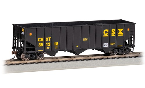 Tolva Bachmann 18727 HO CSX Bethlehem acero 100 toneladas 3 bahías #351318 | Zustand: New