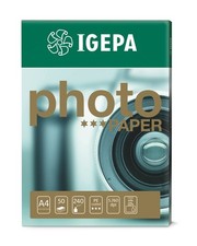 Papier fotograficzny Igepa powlekany PE satyna 240g/m2 DIN-A4 50 arkuszy