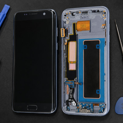 AMOLED LCD Touchscreen Baugruppe für Samsung Galaxy S7 Edge G935F Display
