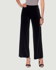 BLANKNYC Women's S Black Velvet Wide-Leg Pants Size XXL