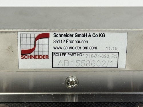 SCHNEIDER RETRACTABLE ROLL-UP WAY COVER ROLLER CURTAIN CNC ROLLING APRON COVER - Picture 4 of 5