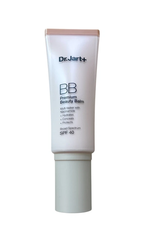 Crema hidratante tintada Dr.Jart+ Premium BB con FPS 40, media ligera, 1,35 oz (E456) Foto 2 de 3