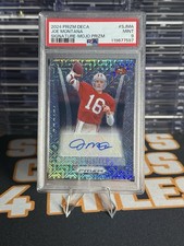 2024 Panini Prizm Deca Joe Montana Mojo Signatures Auto /25 PSA 9 - HOF GOAT