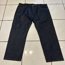 Vtg Levis Original 501-0000 Shrink To Fit Jeans Mens 47x30 Y2K Mexico Raw NWOT