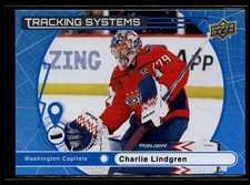 2025-26 Upper Deck Series 1 Hockey Tracking Systems #TS-27 Charlie Lindgren