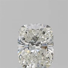 Cert. AGI 1 CT Cushion Cut Natural Mined Diamond Loose H color VVS2 clarity