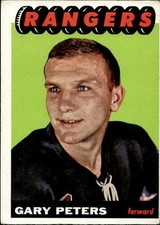 1965-66 Topps SET BREAK #28 Garry Peters UER RC/(misspelled Gary on front)) VG
