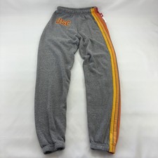 Aviator Nation USC 5 Stripe Sweatpants XS Heather Gray NWT Unisex