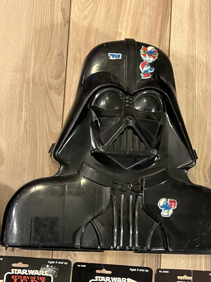 Lot Of 13 Vintage Kenner Star Wars Action Figures 2 Darth Vader Carrying Case - Image 4 of 4