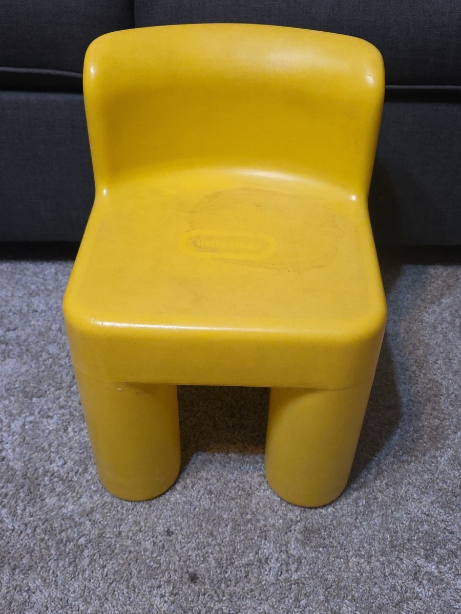 アメリカ製 Little Tikesキッズチェア イエロー 椅子 リトルタイクス LITTLE TIKES CHILDS SIZE YELLOW CHUNKY CHAIR | eBay