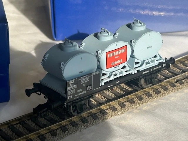 SACHSENMODELLE HO - Wagon Citerne à bogies Zans SNCF TOTAL réf. 16122 EUR 30,00 - FR SACHSENMODELLE HO - Wagon Citerne à bogies Zans SNCF TOTAL réf. 16122 EUR 30,00 - FR