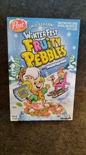 NEW LIMITED EDITION Post Winterfest Fruity PEBBLES Breakfast Cereal 9.5 oz