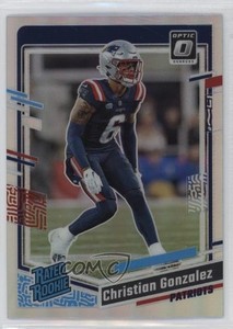 2023 Panini Donruss Optic Rated Holo Prizm Christian Gonzalez #274 Rookie RC