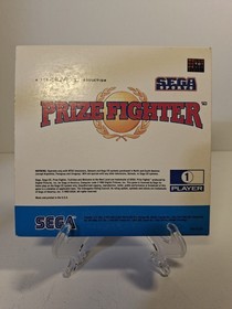 Prize Fighter (Sega CD, 1993) JVC X'Eye Complete w/ Case & Instruction Manual