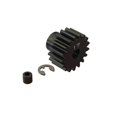 ARRMA 17T Mod1 Safe D Pinion Gear Steel for RC Cars 5mm Motor Shaft