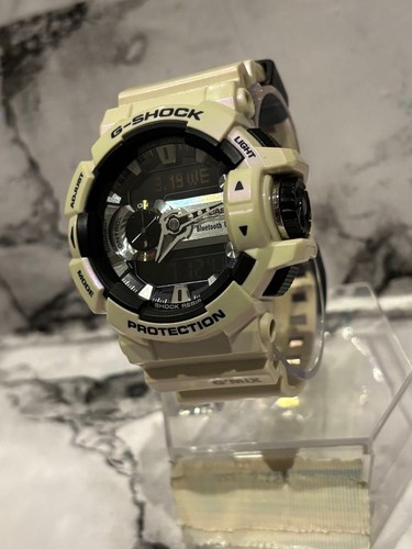 CASIO G SHOCK GBA 400 Bluetooth White Pearl - Picture 3 of 7