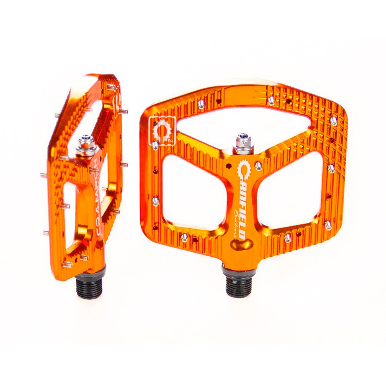 Педали Canfield Crampon Ultimate, оранжевые