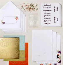 NEW Stampin Up PETAL NOTES Complete Card Making Kit w/ Sentiments SPRING FLOWERS
