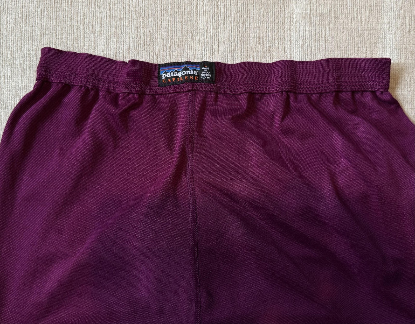 Patagonia Capilene Base Layer Pants Mens Large Skiing Camping Hiking 44300 thumbnail 6