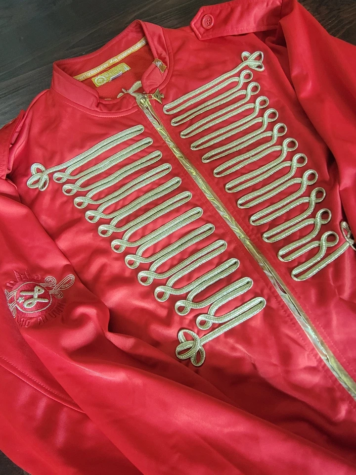 LRG Lifted Research Group 男式夹克尺寸 L 帝国三月红金复古 — 第 2/4 张图片