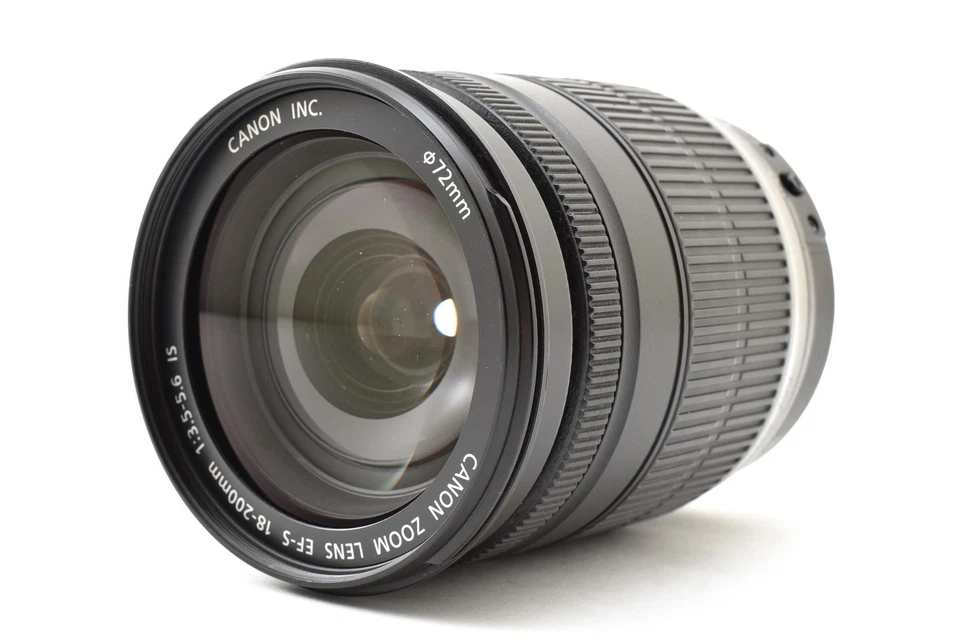 [NEUF] Objectif Canon EF-S 18-200 mm f/3,5-5,6 IS Zoom Telephoto AF avec... - Photo 2/4