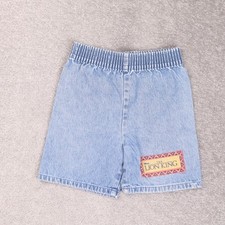 Vintage Lion King 90's Denim Shorts Size Small 4 Kids Shorts
