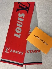 LOUIS VUITTON FORWARD ROGUE SCARF RED MY0139 M73419