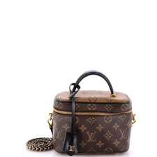 Louis Vuitton Vanity Handbag Reverse Monogram Canvas PM