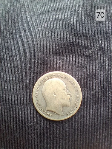 1906 Edward VII Threepence — photo from the most recent tracked eBay sale