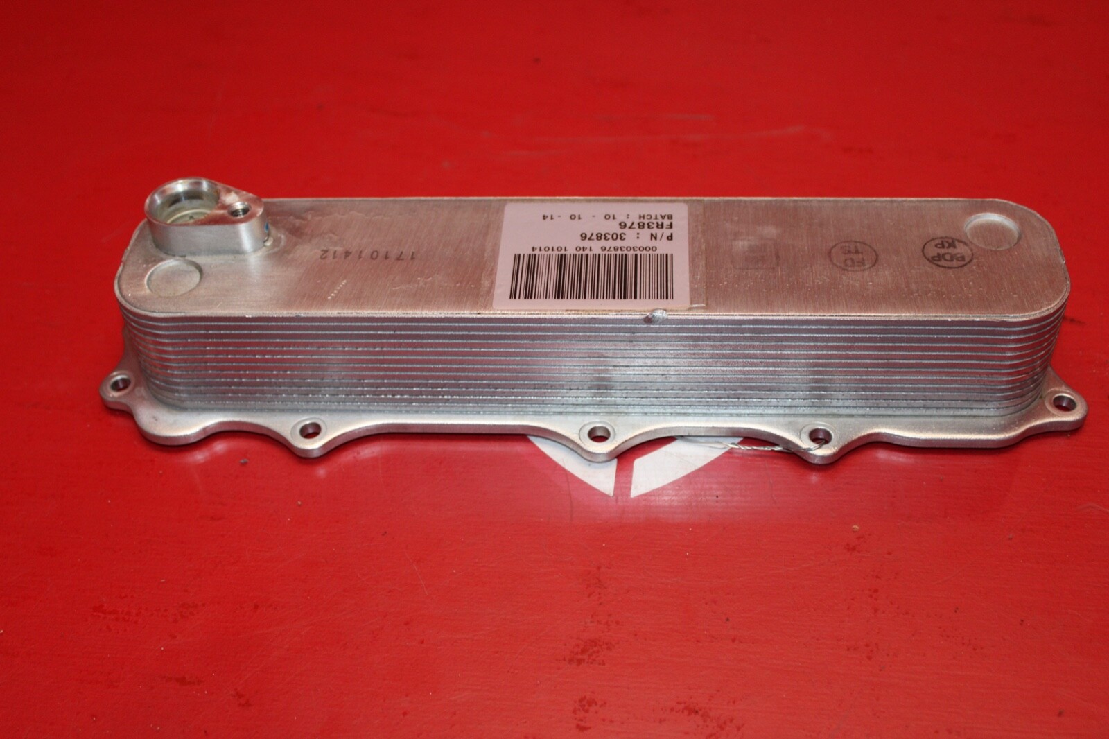 2014-2019 MASERATI GHIBLI M157 OEM F160 ENGINE MOTOR OIL COOLER HEAT EXCHANGER