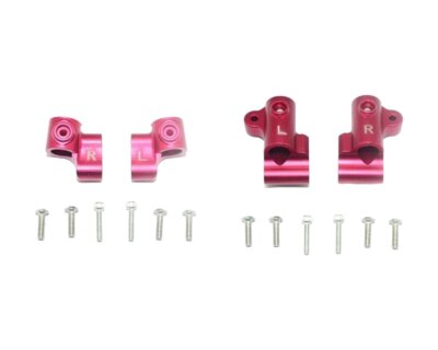 GPM Racing Alu Stabilsationshalter vorne und hinten rot für Arrma Outcast  ...