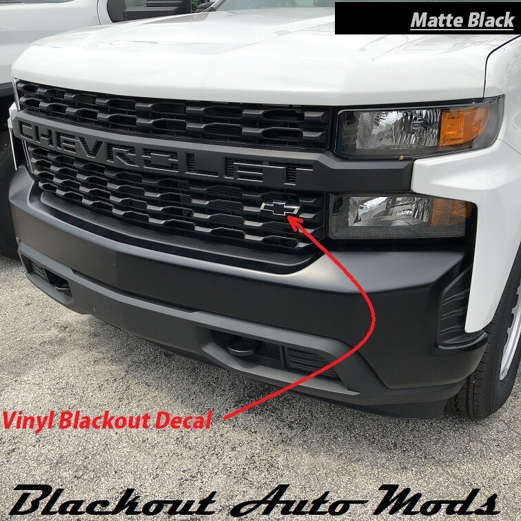 3M Carbon Fiber Vinyl BowTie Emblem Blackout Overlay Kit - Foto 2