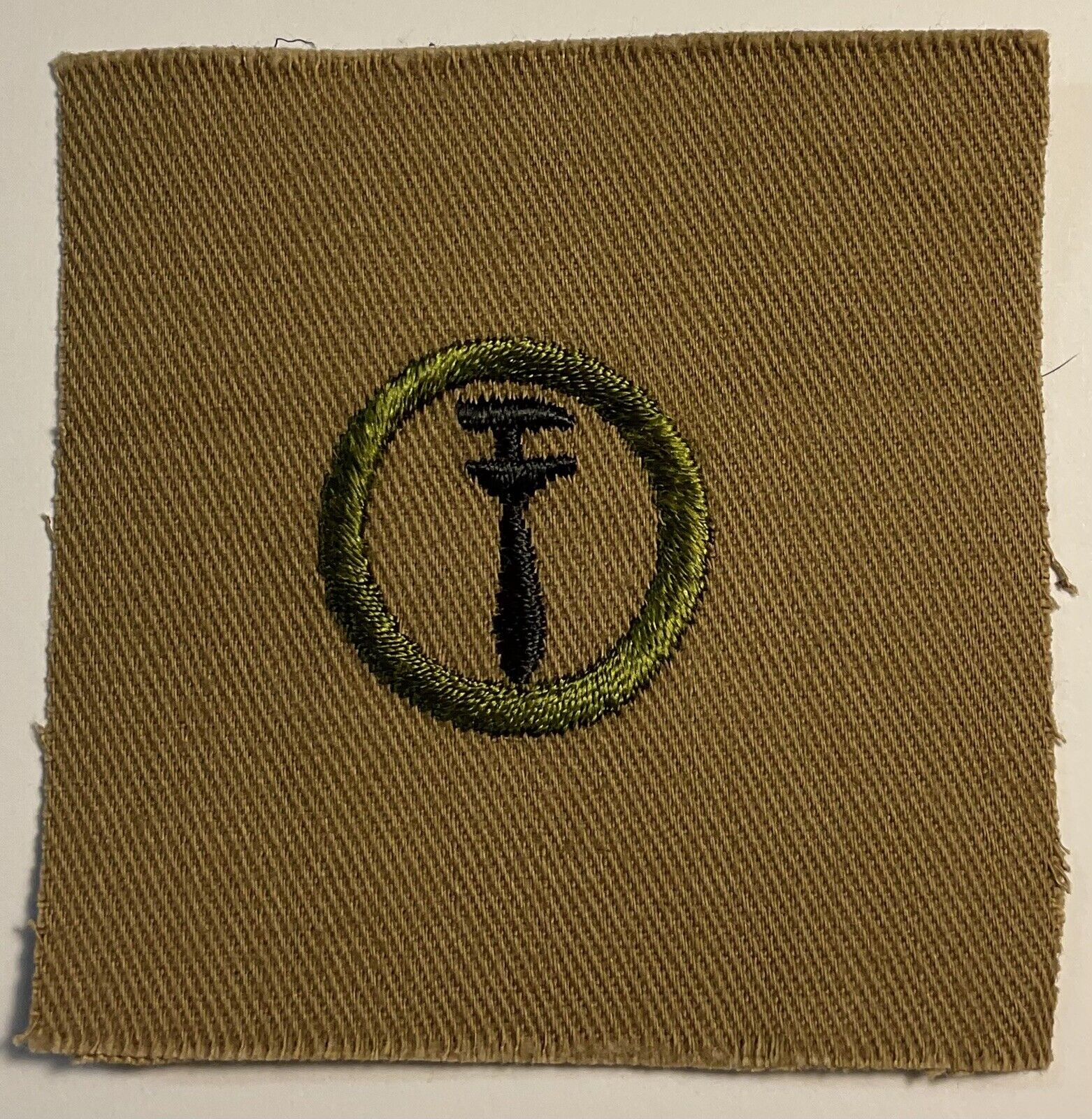 Boy Scout Merit Badge type aa Machinery (J-151)