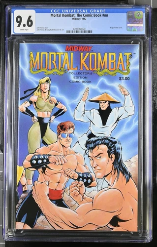 Mortal Kombat: The Comic Book #nn - Midway 1992 CGC 9.6 Wraparound cover.