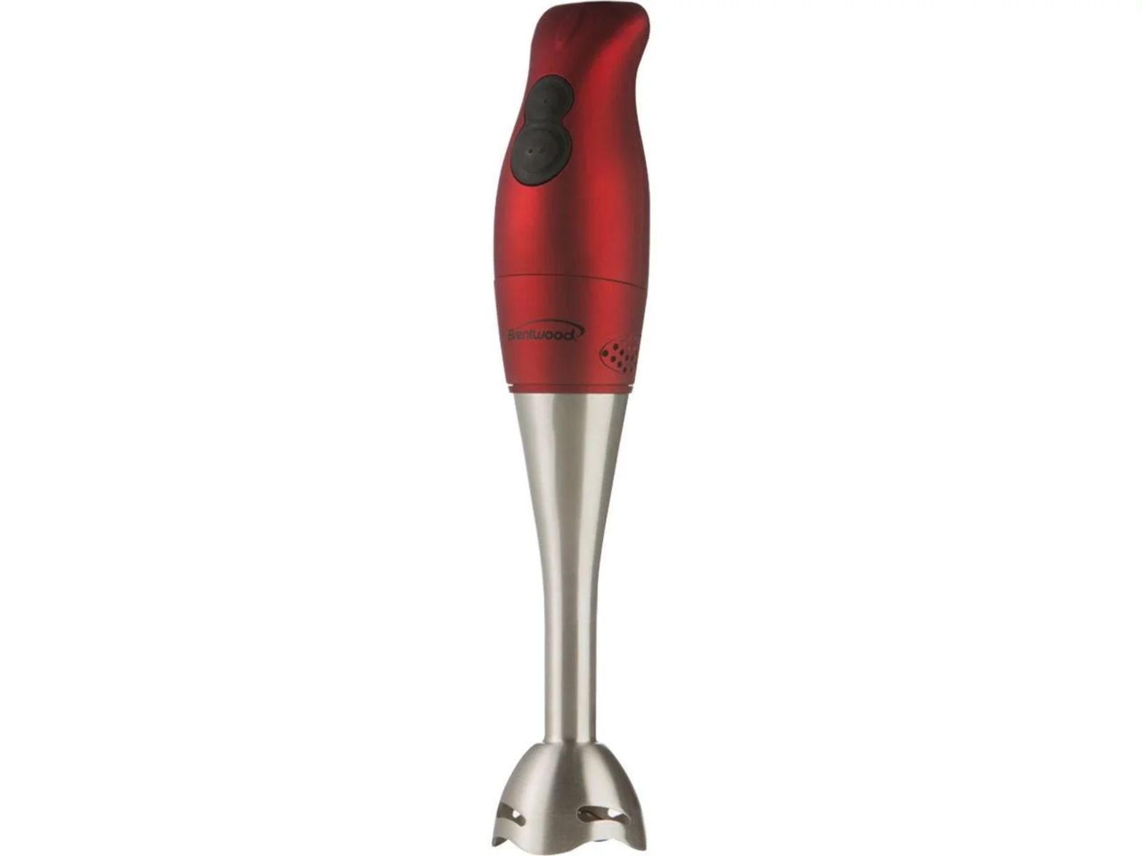 Brentwood 2-Speed Corded Hand Blender (Red) New