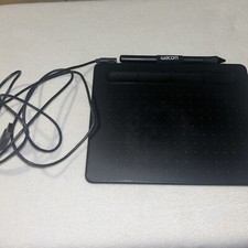 Wacom Intuos Small Black Pen Drawing Tablet, Model CTL-4100, Pen Included