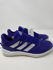 Adidas Adizero Afterburner Men's Baseball Turf Shoes H00966 Purple SIZE 11.5 NEW
